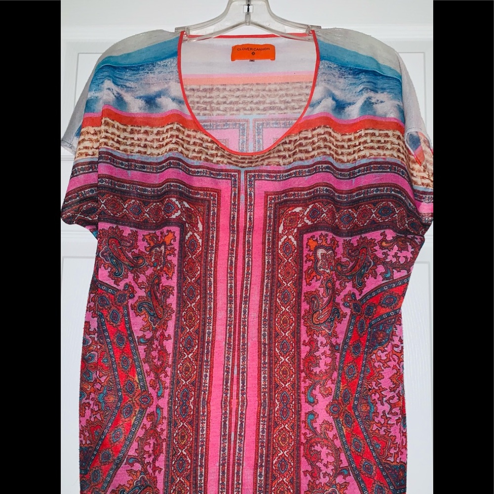 💥Price Drop💥CLOVER CANYON Breezy Gauze Top